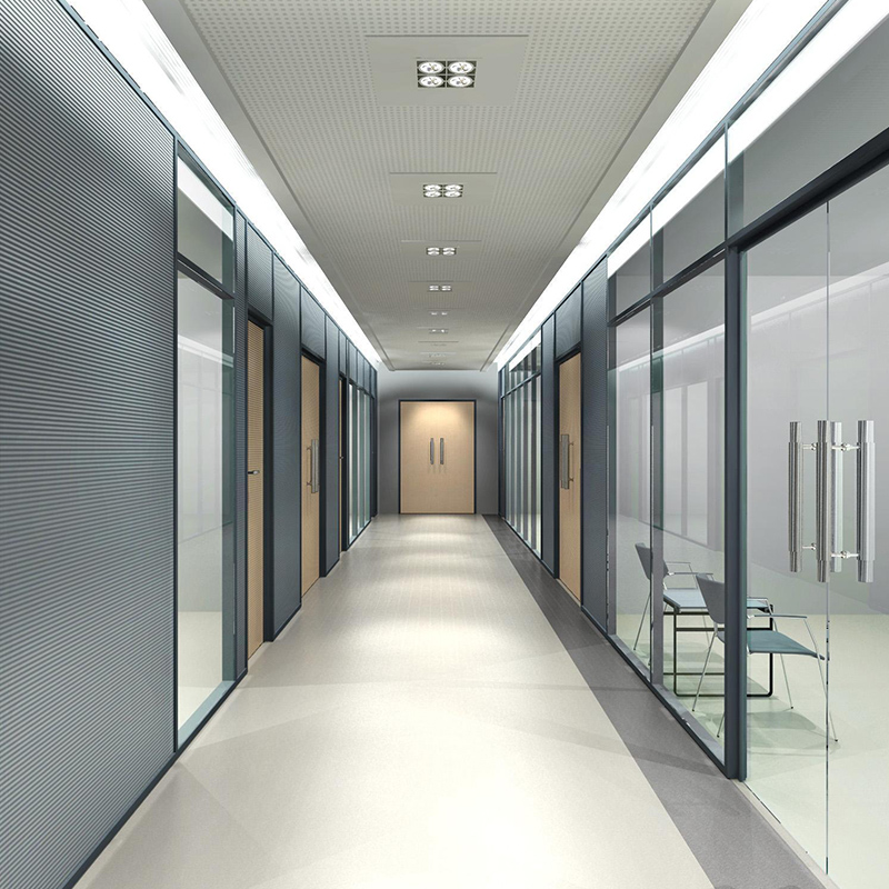 办公室玻璃隔断墙