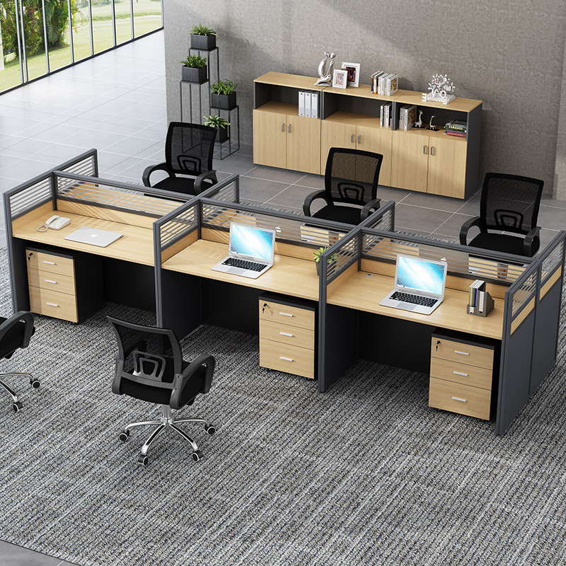 炭黑形铝材办公屏风卡位可以定制颜色尺寸