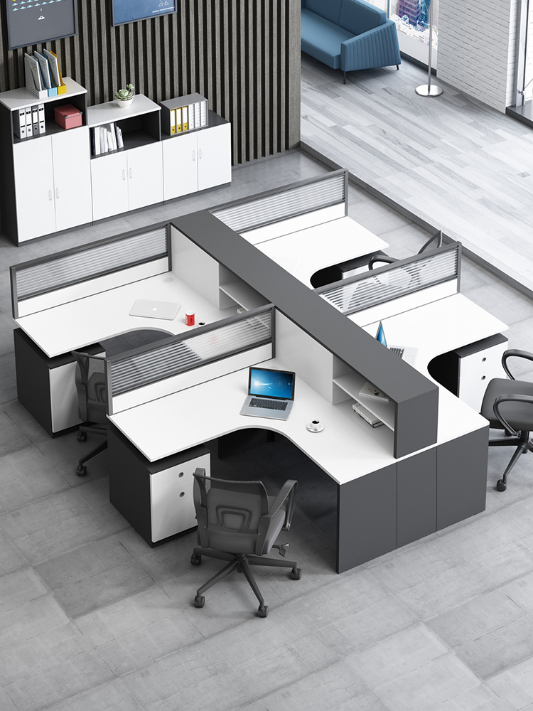 员工办公屏风卡位