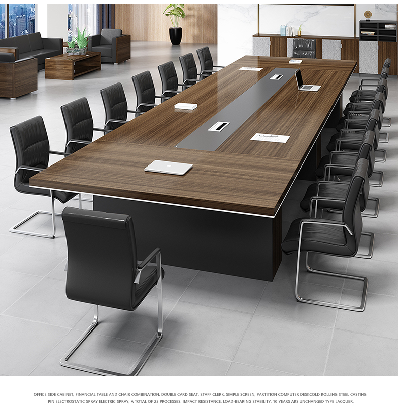 会议桌条形桌多人洽谈桌会议室办公桌